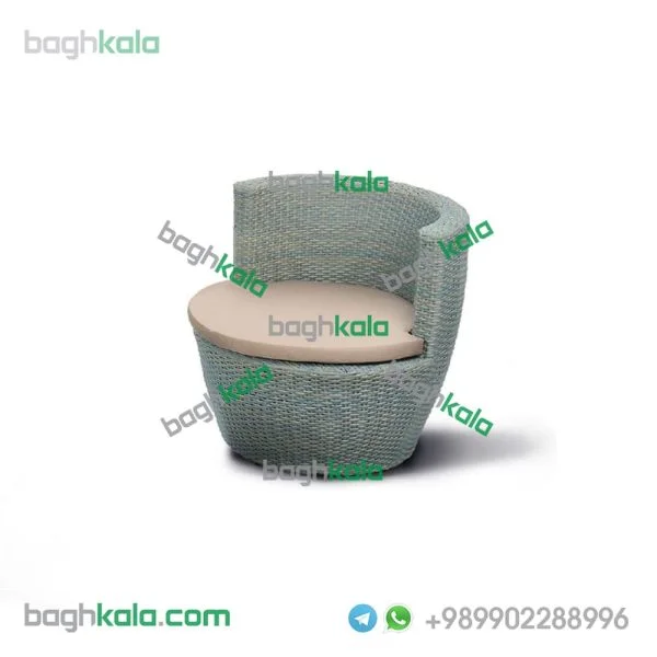 صندلی حصیری خمره ای جینجر