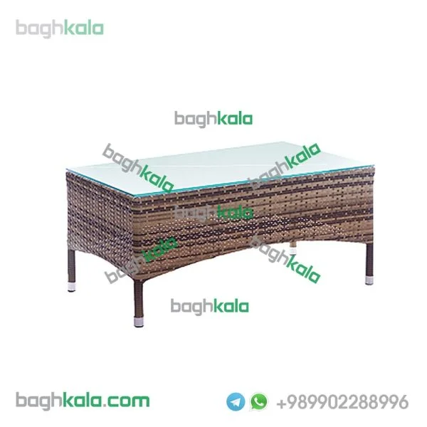 میز حصیری جلو مبلی