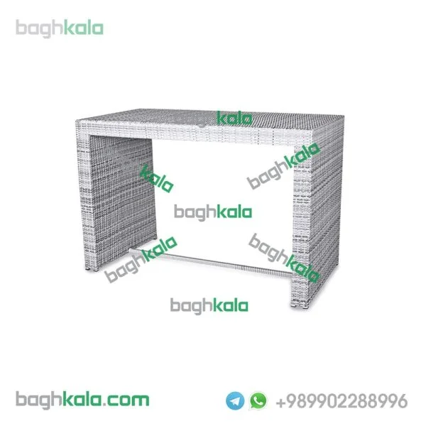 میز حصیری مستطیل ژربرا