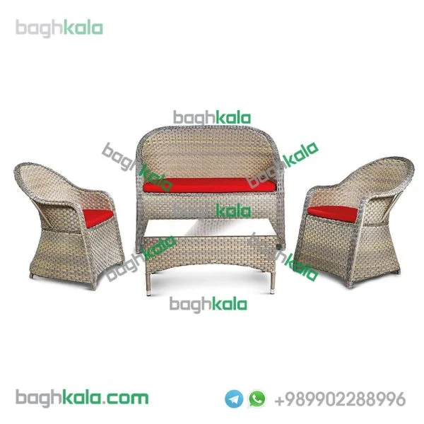 نیم ست حصیری مگنولیا