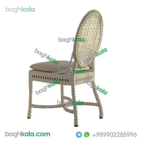 صندلی حصیری بدون دسته شقایق